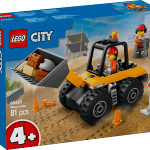 Liitu oma väikese kangelasega rollimänguks ja jutuvestmiseks selle vahva LEGO City ehitusplatsi mänguasjaga