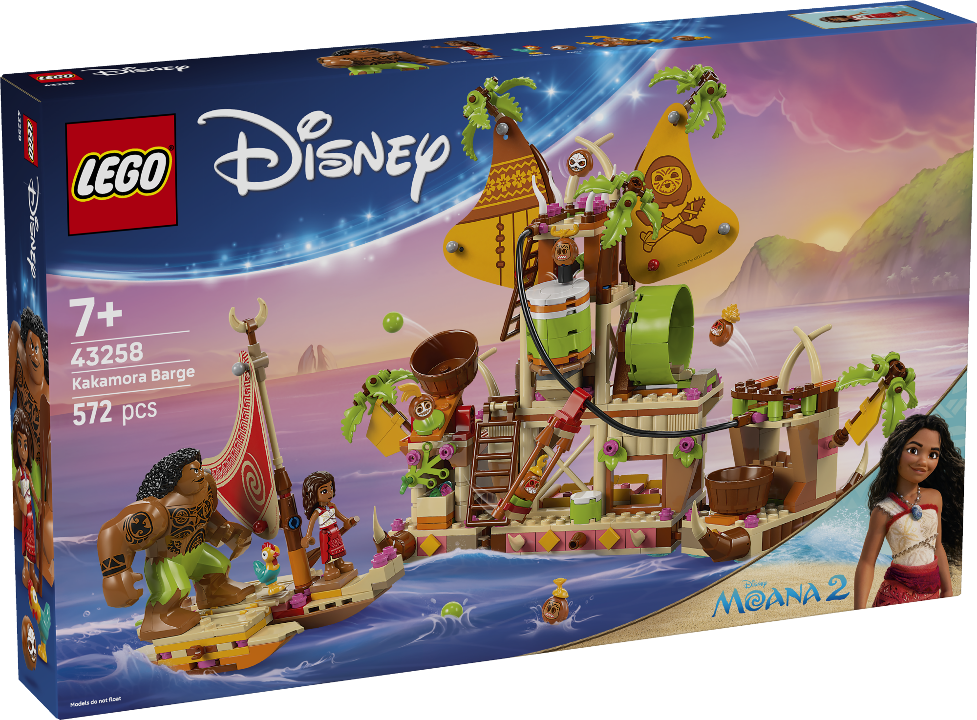 LEGO Disney Princess Kakamora praam Rõõmusta kõiki Disney Vaiana 2 fänne LEGO® ǀ Disney ehituskomplektiga