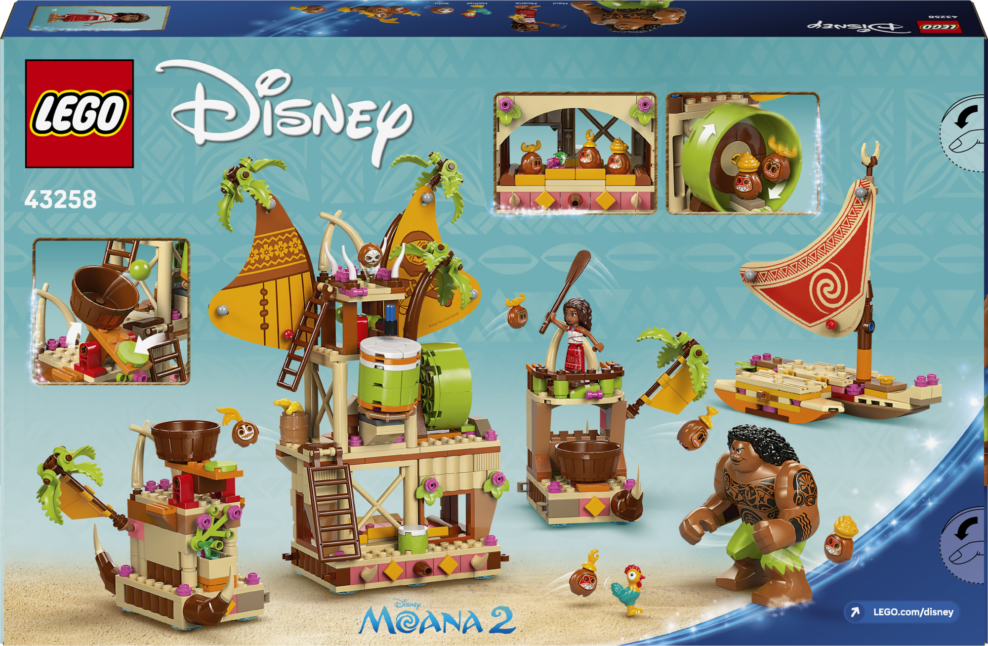image_raw väikest kanuud ning 9 LEGO ǀ Disney tegelaskuju.