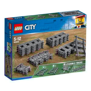 Reisi ükskõik kuhu LEGO® City mitmeti seatavate rööbaste abil!