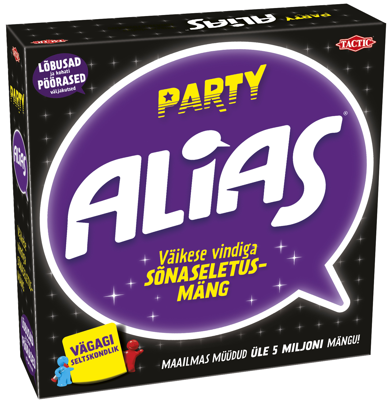 Tactic lauamäng Party Alias Party ALIAS on ülemeelikult lõbus uus versioon sellest populaarsest sõnaseletusmängust.