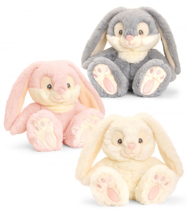 Keel Toys jänesed 22 cm Kvaliteetsetest ja taaskasutatavatest materjalidest toodetud maailma nunnumad pehmed tegelased!