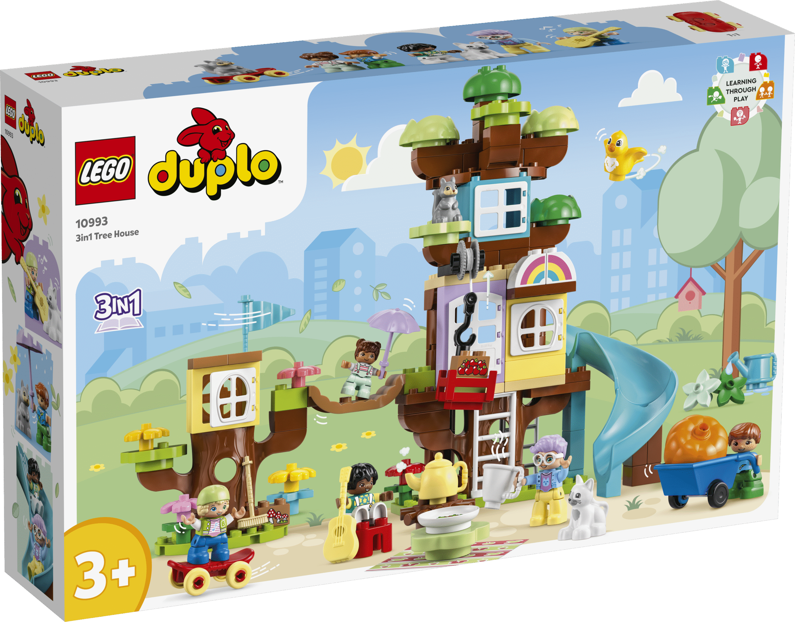 LEGO DUPLO Kolm-ühes metsamajake Lase väikeste seiklejate kujutlusvõimel kasvada