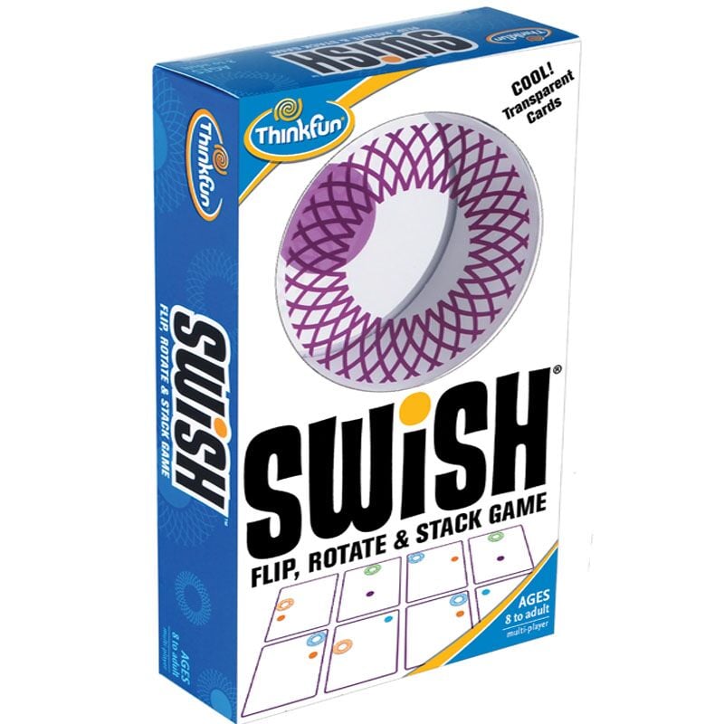ThinkFun lauamäng Swish ThinkFuni esimene läbipaistvate kaartidega mäng