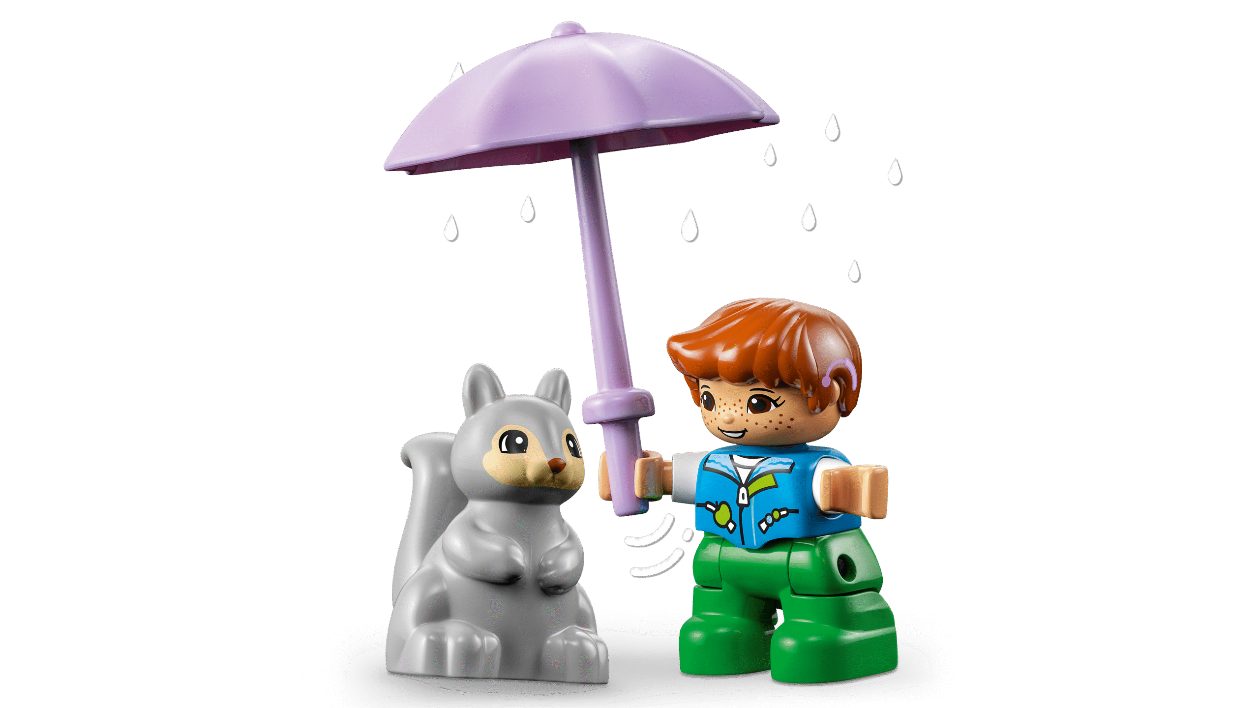 image_raw mängides puulatvadel ja nautides loodust vahva kolm-ühes metsamajakese ehituskomplektiga.