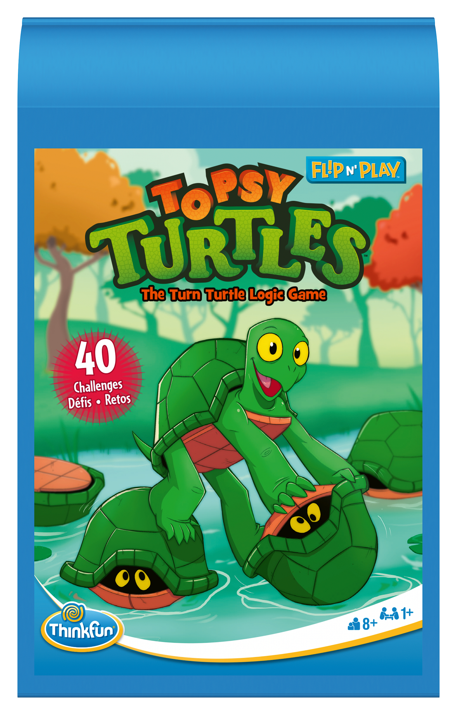 ThinkFun Reisimäng Keksivad kilpkonnad Loogilist mõtlemist arendavad mängud nii koju kui reisile!