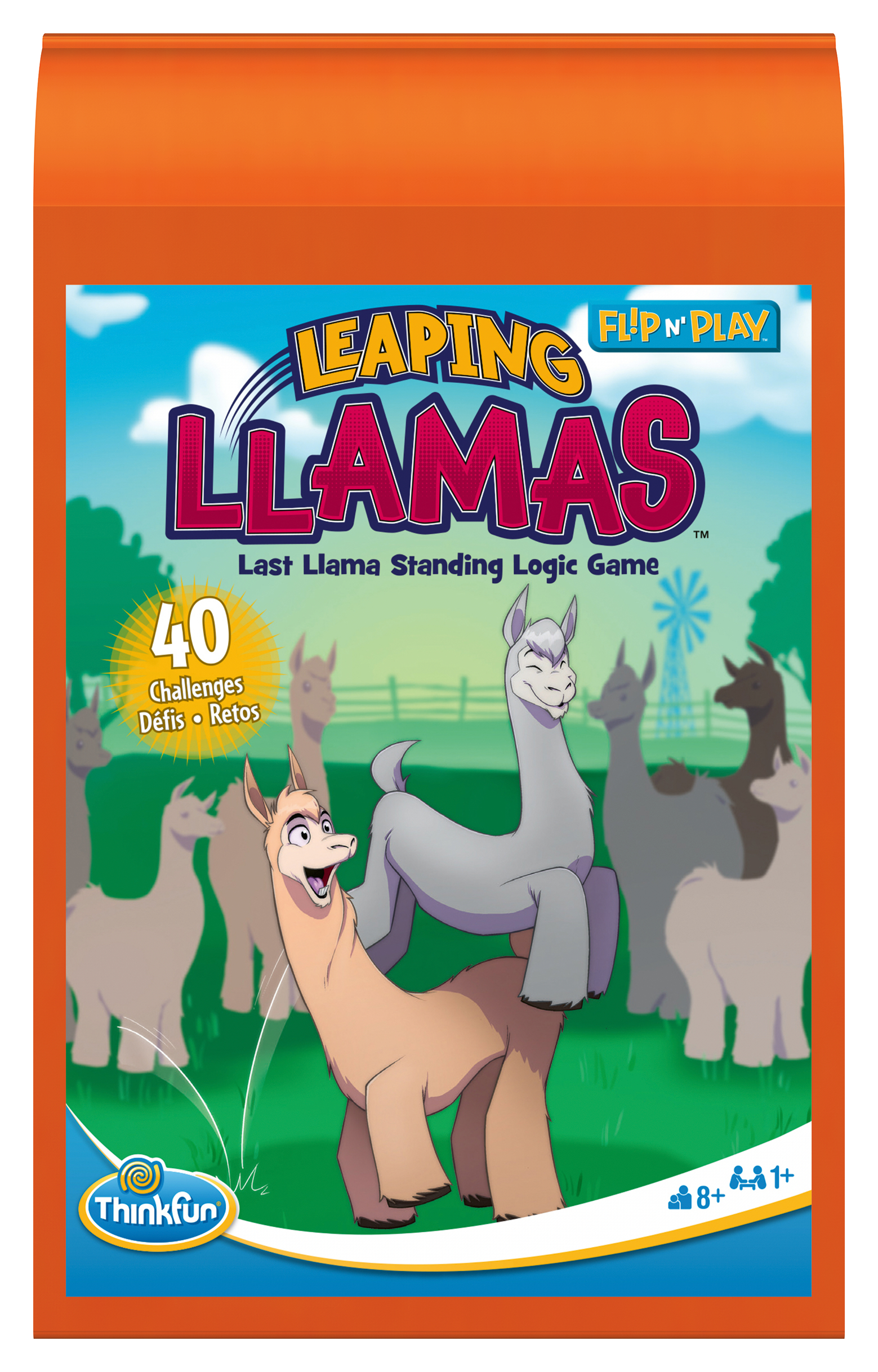 ThinkFun Reisimäng Hüppavad laamad Loogilist mõtlemist arendavad mängud nii koju kui reisile!