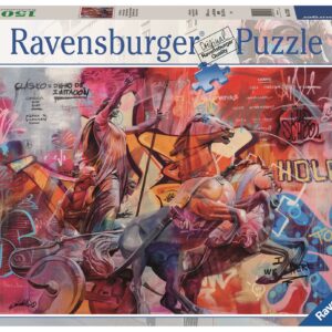 Ravensburgeri esmaklassilise kvaliteediga pusled. Iga pusletükk on erinev