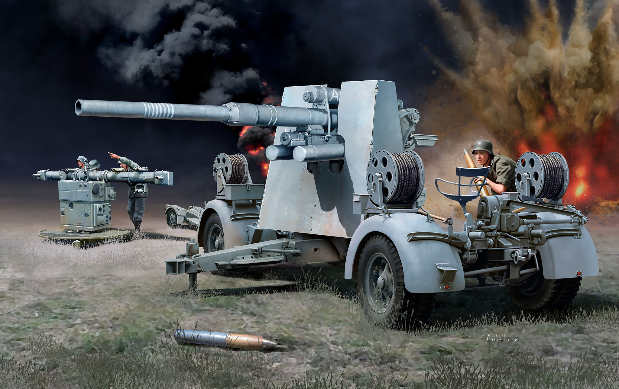 8 cm Flak 37 + Sd.Anh.202 1:72 soovite alustada?