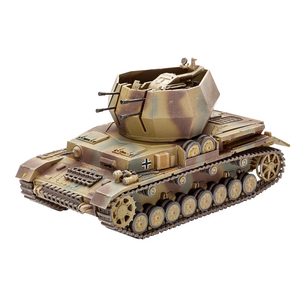 Revell liimitav mudel Flakpanzer IV Wirbelwind 1:72 Kas olete mudelite kokkupanekul algaja või proff