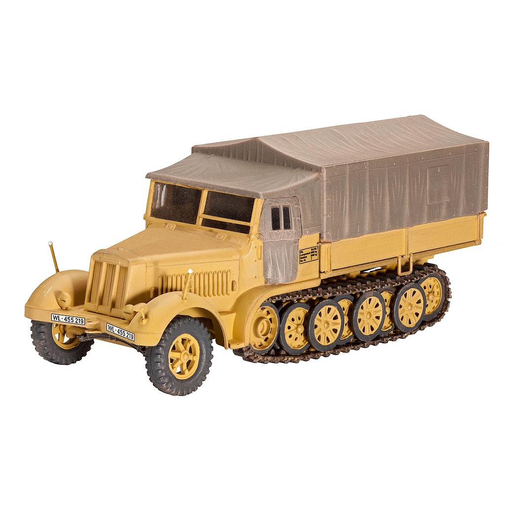 Revell liimitav mudel Sd.Kfz. 7 (1:72) Kas olete mudelite kokkupanekul algaja või proff