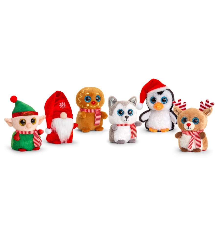 Keel Toys Mini Motsu jõulud 25 cm Kvaliteetsetest ja taaskasutatavatest materjalidest toodetud maailma nunnumad pehmed tegelased!