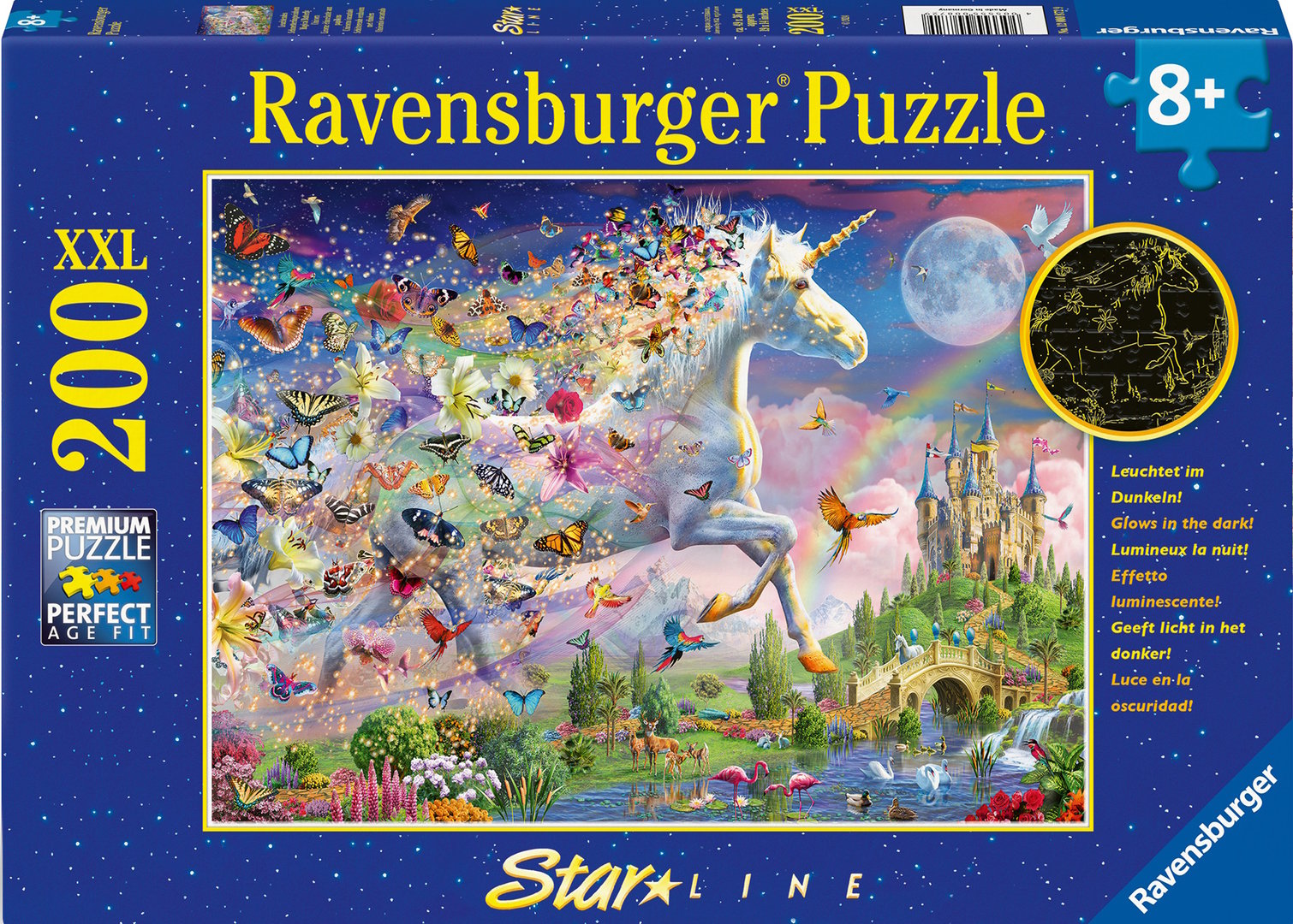 Ravensburger pusle 200 tk Muinasjutumaa Paatidest laevadeni