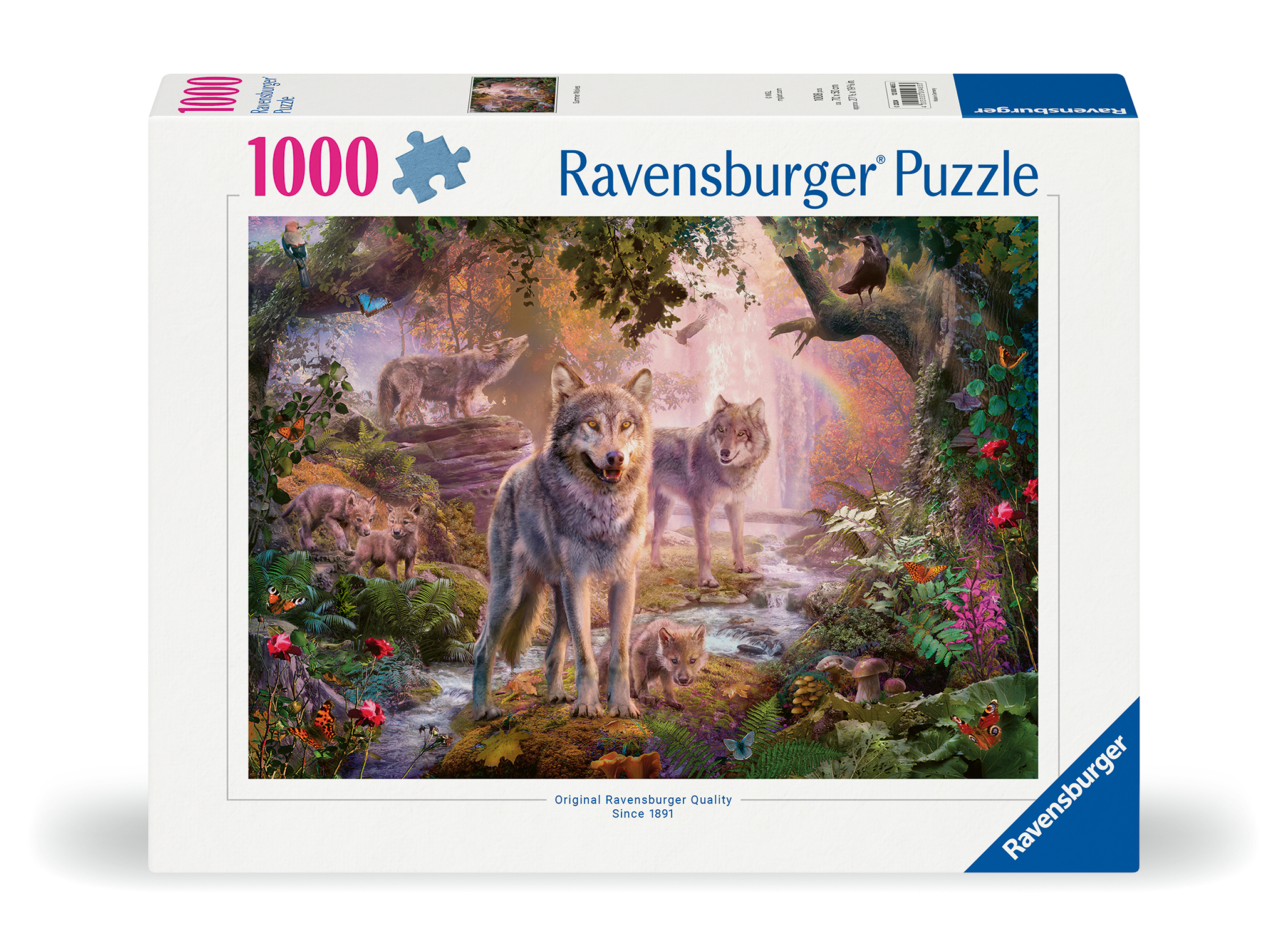 Ravensburger pusle 1000 tk Hundid Pusle pakub  lõõgastust
