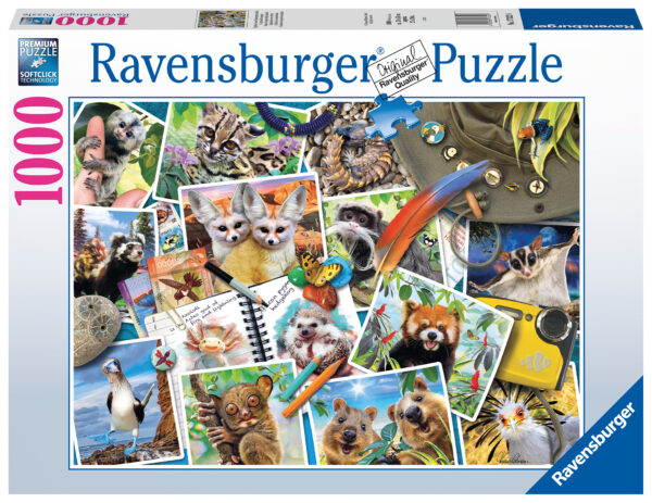 Ravensburgeri esmaklassilise kvaliteediga pusled. Iga pusletükk on erinev