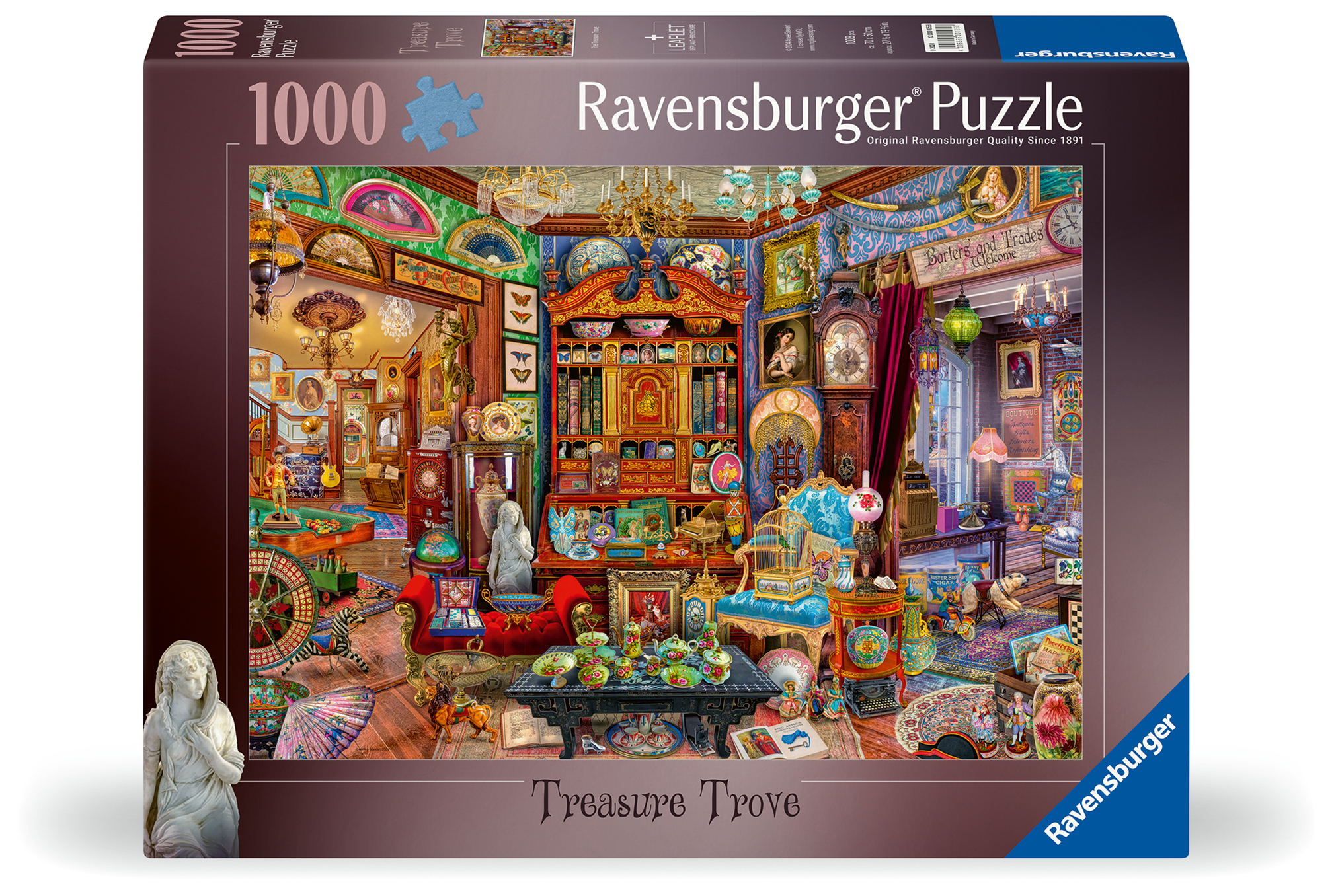 Ravensburger pusle 1000 tk Aarete kogu Lõbus ja värvikas  pusle pakub loovust