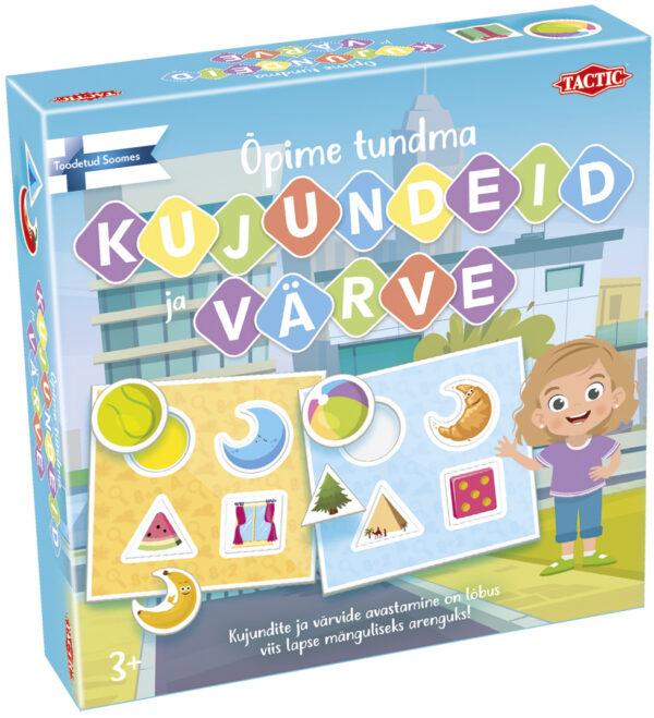 Õpime tundma kujundeid ja värve varakult. Loovuse põhiteadmised algavad siit!