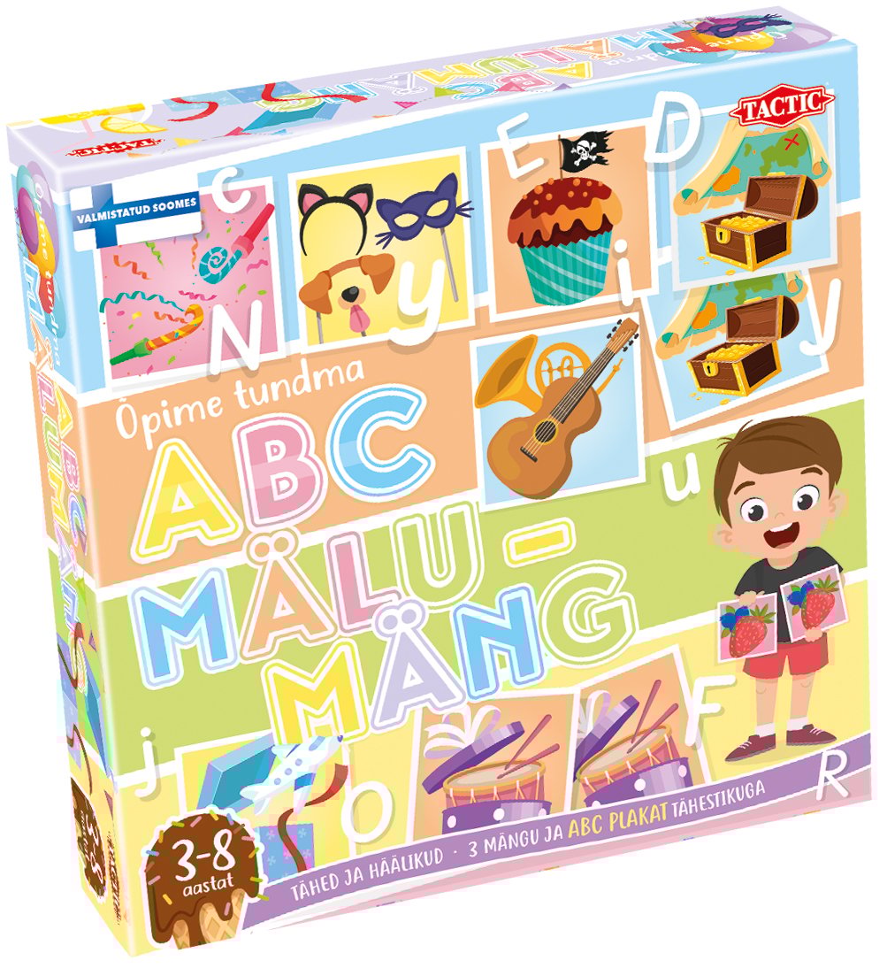 Tactic lauamäng ABC mälumäng Lauamäng on välja mõeldud koostöös õpetajatega