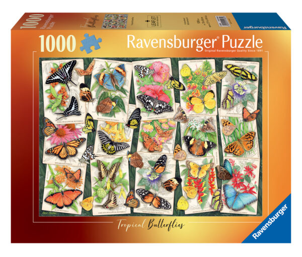 Ravensburgeri esmaklassilise kvaliteediga pusled. Iga pusletükk on erinev
