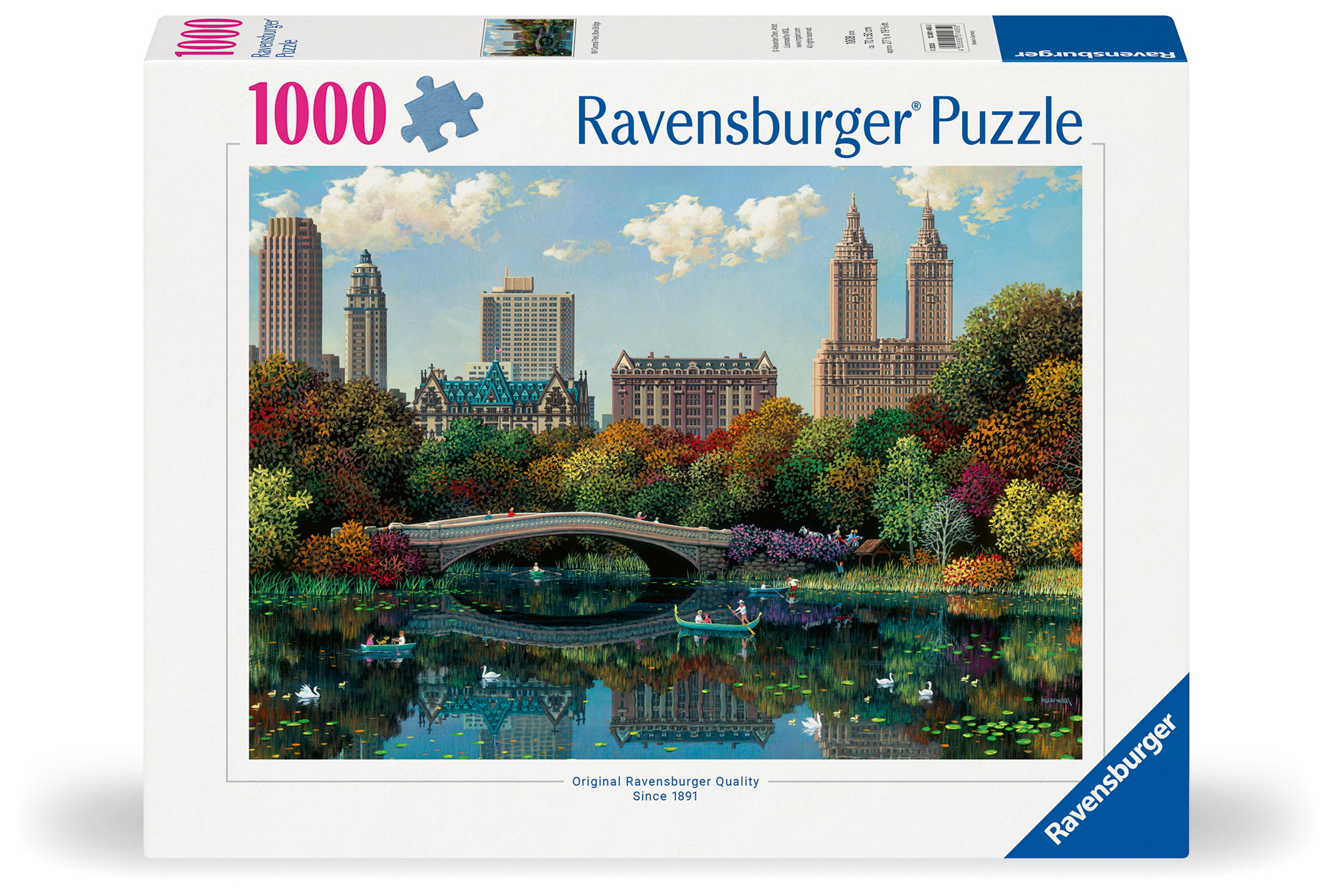 Ravensburger pusle 1000 tk New Yorki Bow sild See pusle on ideaalne kingitus