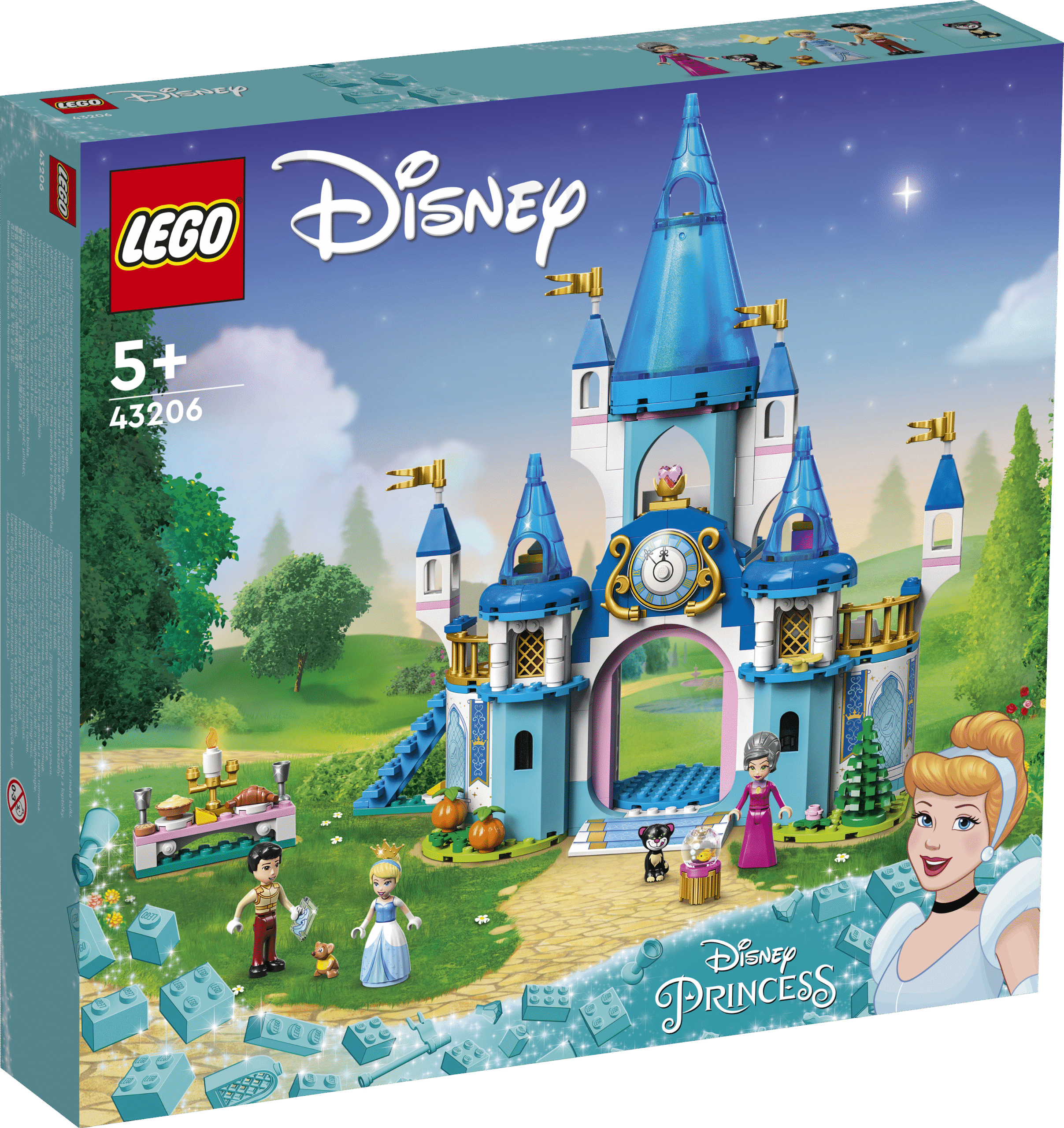 LEGO Disney Tuhkatriinu ja hurmava printsi loss Rõõmusta Disney printsesside fänni või losside ehitamisest vaimustunud lapsi selle komplektiga