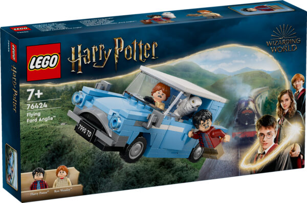 Inspireeri maagilist rollimängu selle Lendava Ford Anglia kokkupandava automänguasja ning Harry Potteri ja Ron Weasley LEGO minifiguuridega.