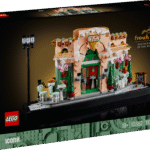 Jäädvusta klassikalise Prantsuse kohviku elegants selle LEGO Icons raamaturiiuli kaunistamise ehituskomplektiga täiskasvanutele.