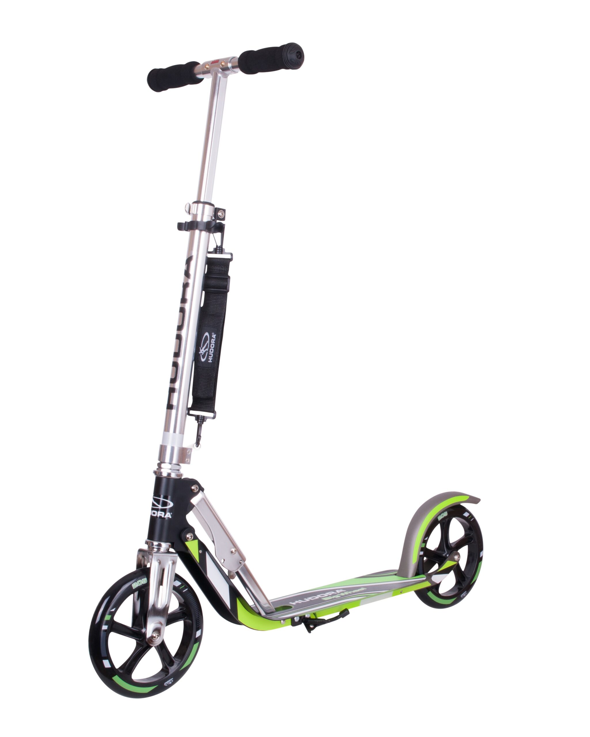 HUDORA Tõukeratas BigWheel 205 hall-roheline Kvaliteetne tõukeratas