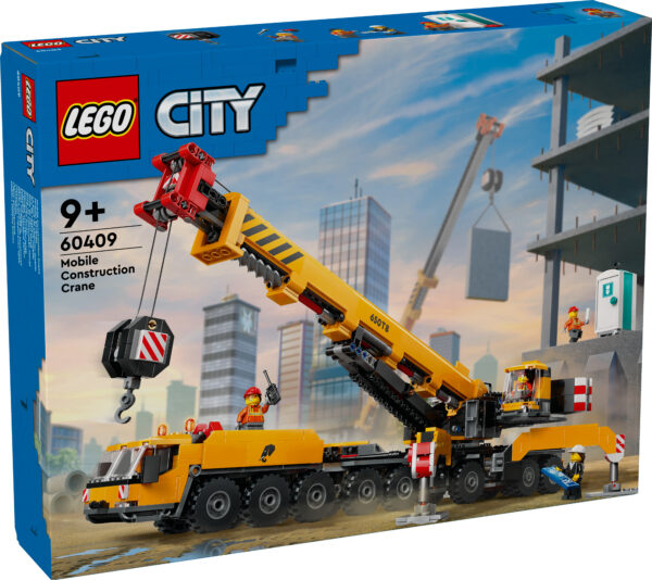 See muljetavaldav LEGO® City kraana on lahe mänguasi lastele