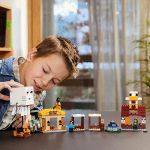 mis sisaldab Minecrafti filmist pärit jõuke ja märulit
