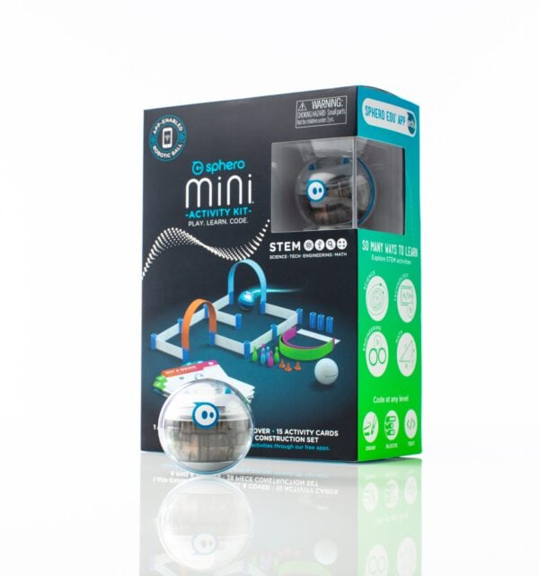 programmeeri! Sphero Mini loovuskomplekt mahutab hulganisti õpikogemusi pisikesesse programmeeritavasse robotisse.