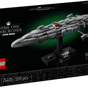 Kõigi aegade esimene LEGO klotsidest mudel Home One Starcruiserist filmist Star Wars: Jedi tagasitulek on vahva kingitus Star Wars fännidele.