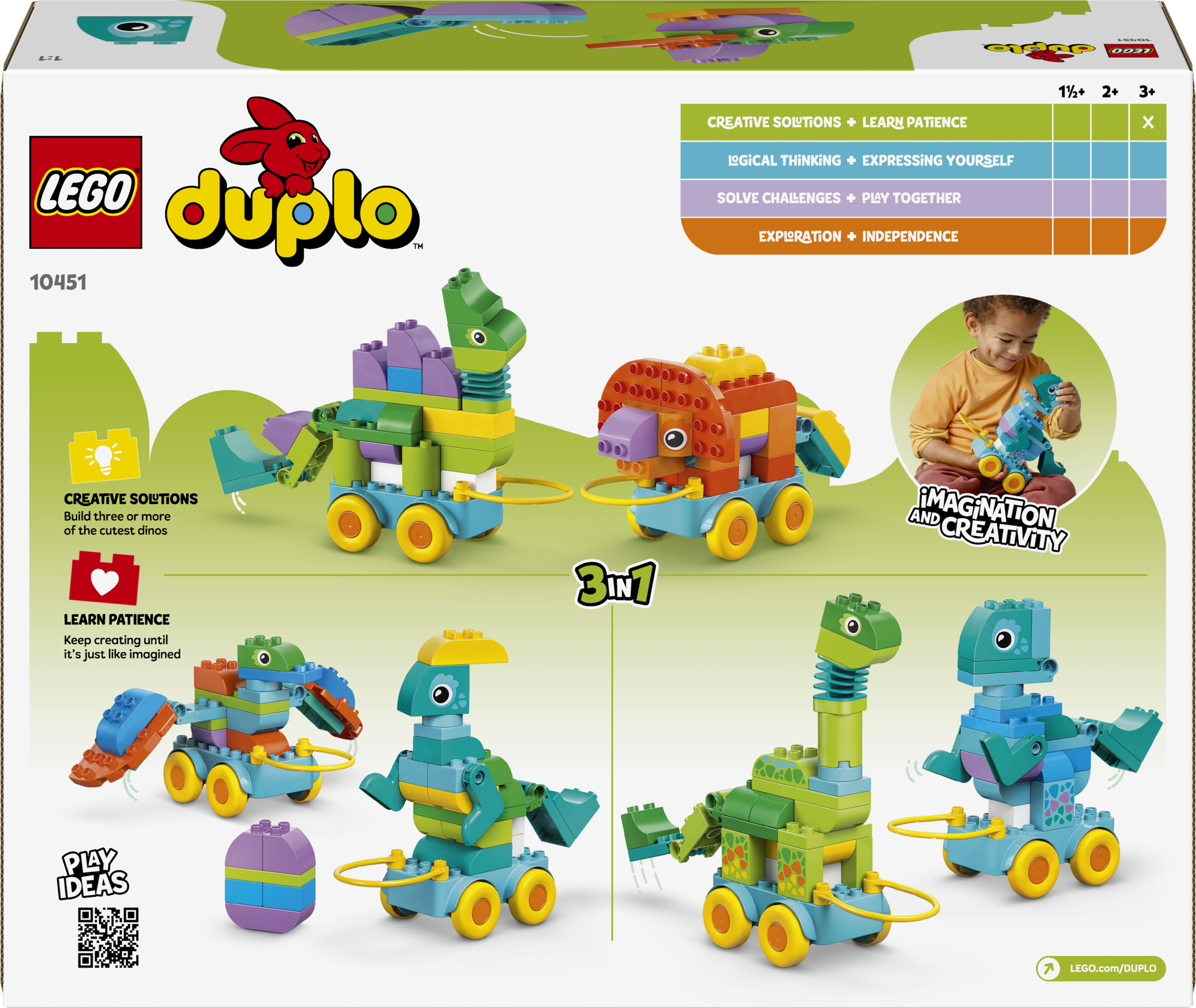 image_raw kui nad naudivad tundidepikkust loomingulist ehitusmängu selle dinosaurusekomplektiga.