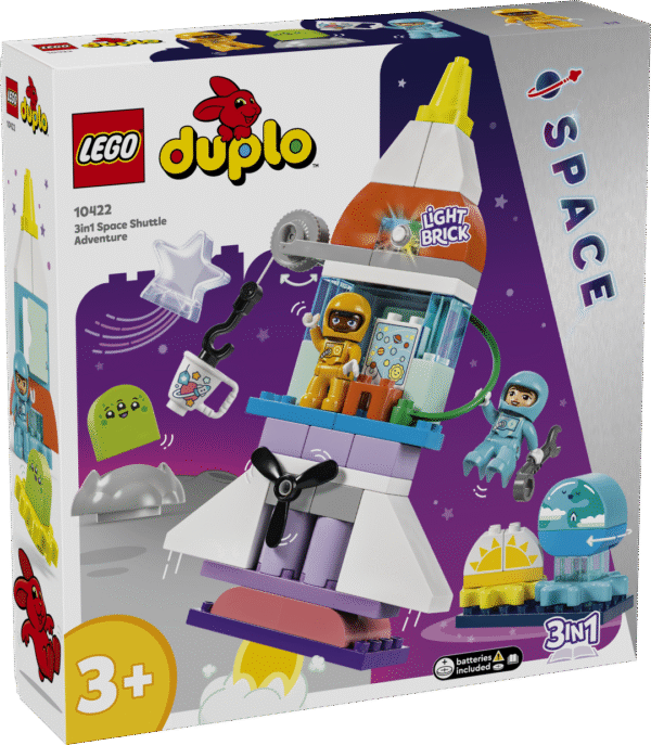 Erguta väikelaste peenmotoorikat ja loovust selle LEGO® DUPLO® kolm-ühes mänguasjaga