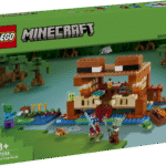Minecraft® tegevuse ja mängu ikooniliste konnade fännidele meeldib ehitada Konnamaja ning võidelda soos zombi ja Uppunuga.