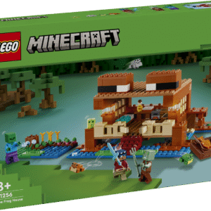 Minecraft® tegevuse ja mängu ikooniliste konnade fännidele meeldib ehitada Konnamaja ning võidelda soos zombi ja Uppunuga.