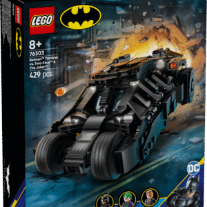 Kingi lastele põnevust komplektiga Batman Tumbler vs. Two-Face ja The Joker