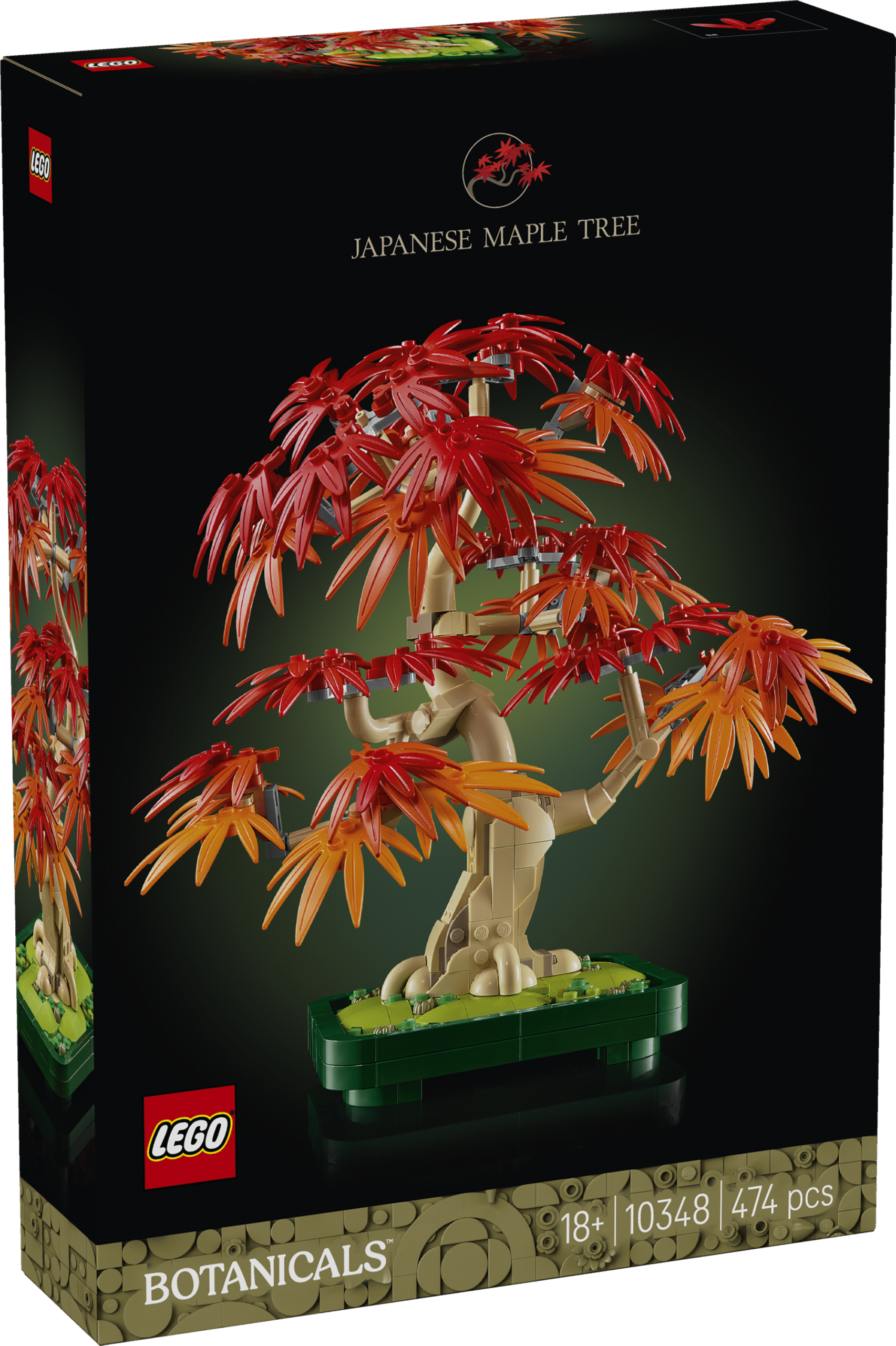 LEGO Botanicals Jaapani punase vahtra bonsaipuu Loo täiskasvanutele mõeldud LEGO® Botanicals Jaapani punase vahtra bonsaipuu ehituskomplektiga taimekaunistus