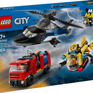 Kolmekordista põnevust LEGO City helikopteri