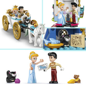 2 LEGO ǀ Disney mininukufiguuri ja 3 LEGO ǀ Disney loomafiguuri.