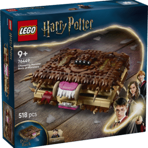 See kole hammustav klotsidest ehitatud koletiste raamat on maagiline sünnipäeva- või pühadekingitus Harry Potter™ fännidele.