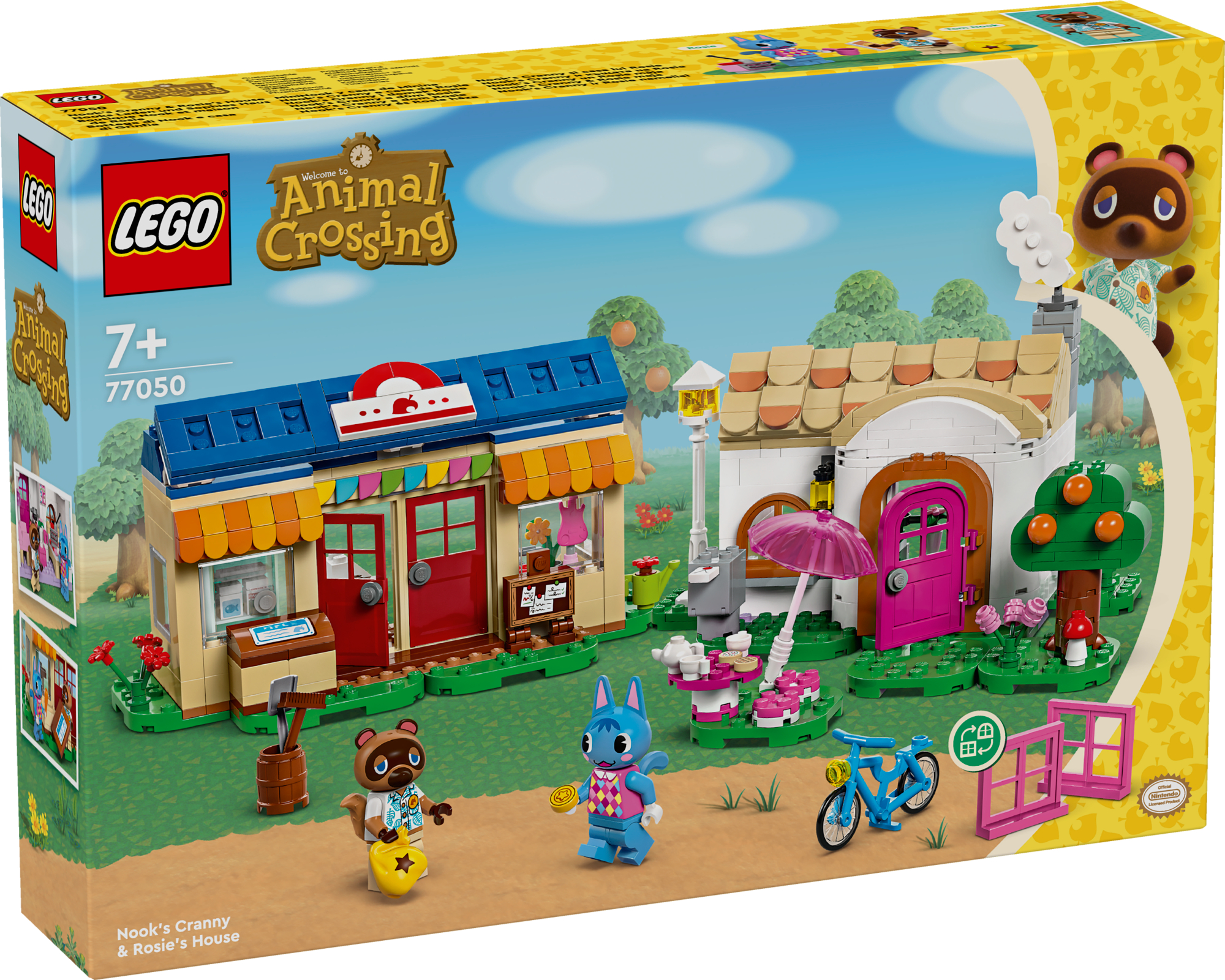 LEGO Animal Crossing Nook's Cranny & Rosie maja Kohandatav laste mänguasi