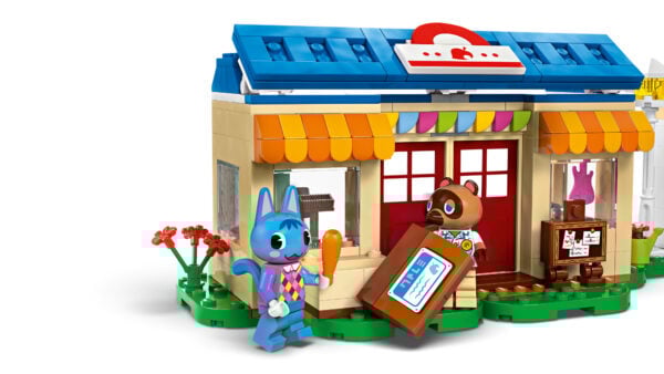 Rosie’i maja ja kahte kokkupandavat minifiguuri.