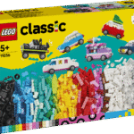 LEGO® Classic loominguliste sõidukite mänguasja ehituskomplekt sisaldab politseiautot