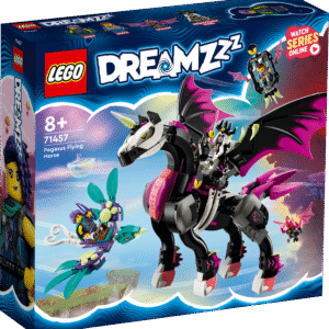 Lapsed saavad ehitada ägeda olendi ja nautida kahte ehitusvõimalust alates 8-aastastele mõeldud LEGO® DREAMZzz™ ehitusmängukomplektiga.