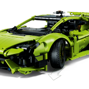 milles on kokku pandud kõik Lamborghini Huracán Tecnica mudelikomplekti autentsed detailid.