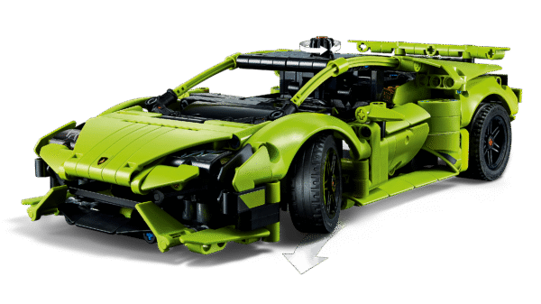 milles on kokku pandud kõik Lamborghini Huracán Tecnica mudelikomplekti autentsed detailid.