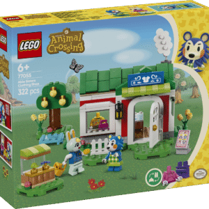 Lastele mõeldud poemänguasjas on 2 LEGO Animal Crossing minifiguuri
