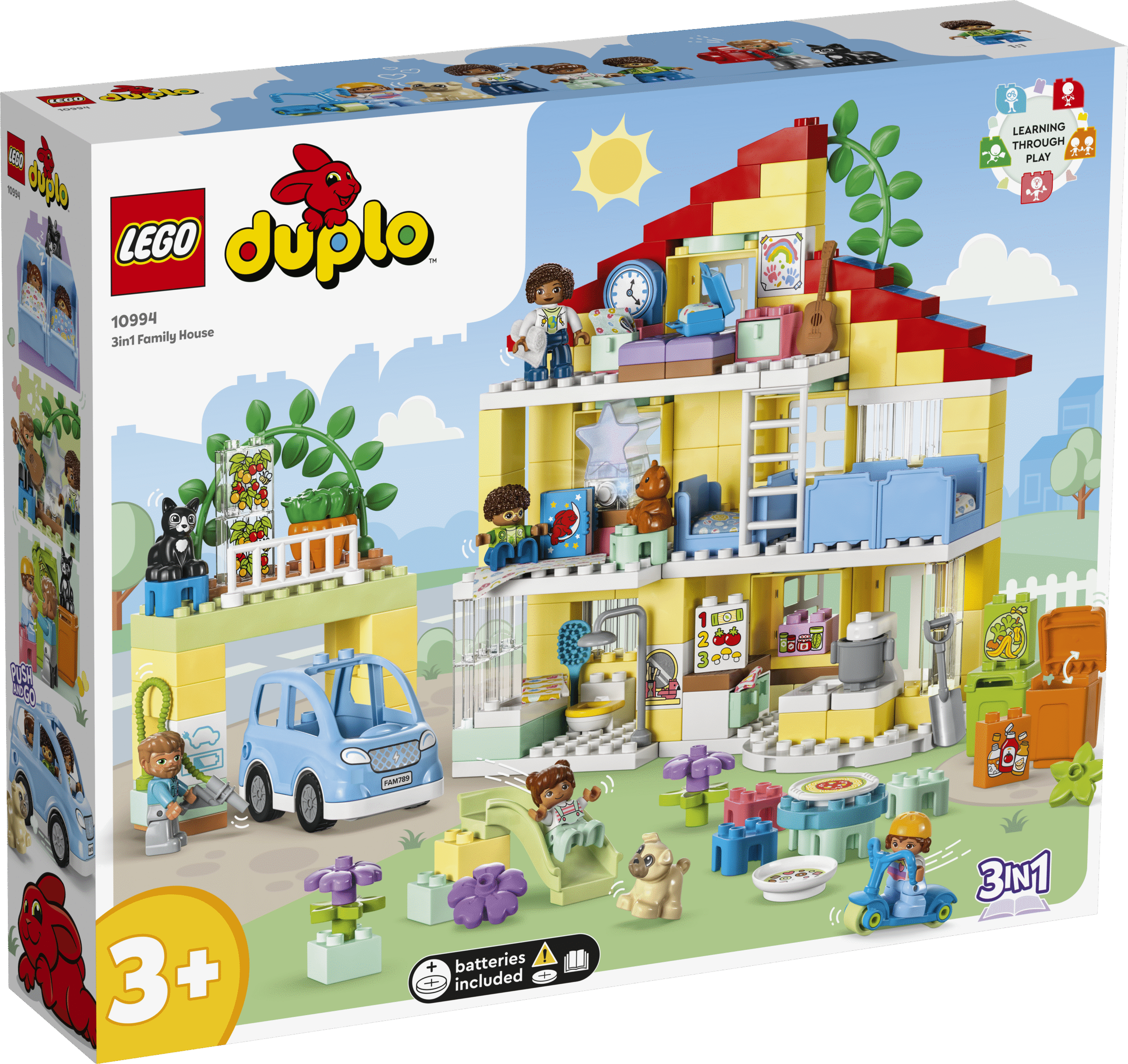LEGO DUPLO Kolm-ühes peremaja Kolme korruse