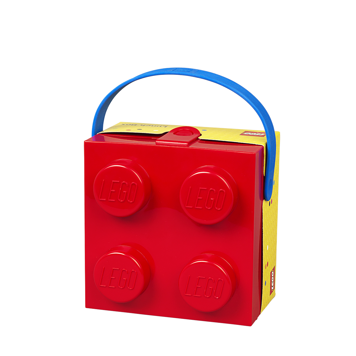 LEGO sangaga punane toidukarp Hoiusta oma esemed turvaliselt selles kaasaskantavas ja praktilises hoiukarbis.